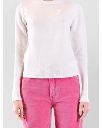 Dondup - Crew Neck Knit Sweater Long Sleeves - Lyst