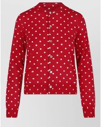 Comme des Garçons - Crewneck Cardigan - Lyst