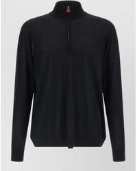 Kiton - Wool Half-Zip Sweater - Lyst