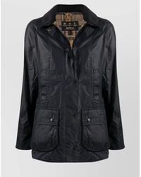 Barbour - Beadnell Cotton Wax Long Sleeve Jacket - Lyst
