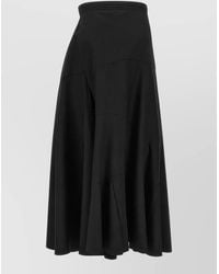 Junya Watanabe - Wool Asymmetric Panel A-Line Skirt - Lyst