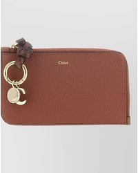 Chloé - Leather Alphabet Key Pouch - Lyst