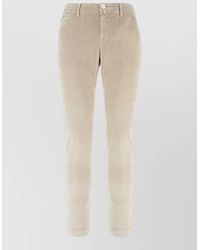 Jacob Cohen - Corduroy Pants Mid Rise Slim Fit - Lyst