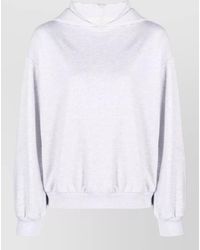 ARMARIUM - Cotton Hoodie Relaxed Hooded Design Long Sleeves - Lyst