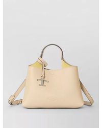 Tod's - Micro Leather Shoulder Bag Structured Design - Lyst