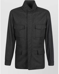 Boglioli - Virgin Wool Military Jacket - Lyst