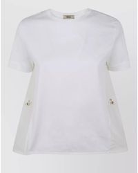Herno - Cotton T-Shirt - Lyst