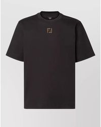 Fendi - Regular-Fit Cotton T-Shirt - Lyst