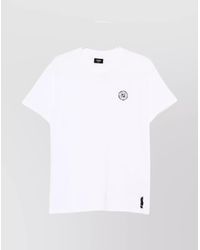 Fendi - Cotton Slim-Fit Logo-Embroidered T-Shirt - Lyst