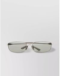 Balenciaga - Metal Rectangle Sunglasses - Lyst