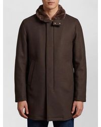 Herno - Wool Mid-Length Regular-Fit Coat - Lyst