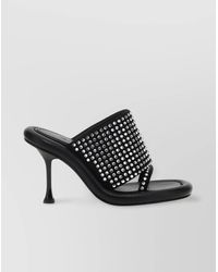 JW Anderson - Leather Crystal Mules - Lyst