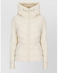 Canada Goose - Short Hooded Down Jacket High Neck - Lyst