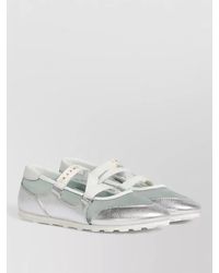 Marni - Mesh And Leather Ballerina Shoes - Lyst
