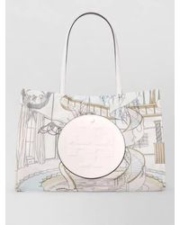 Tory Burch - Ella Small Graphic Print Tote Bag - Lyst