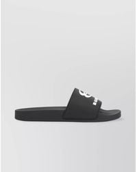 Balenciaga - Logo-Detail Slide Sandals - Lyst