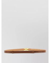 Elisabetta Franchi - Logo Buckle Belt Adjustable Double Strap - Lyst