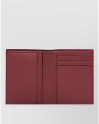 Saint Laurent - Paris Credit Card Wallet Smooth Leather - Lyst