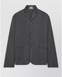 Thom Browne - Packable Jacket Logo Print Flap Pockets - Lyst