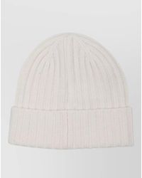MC2 Saint Barth - Wengen Logo Beanie Ribbed Knit Cuff - Lyst