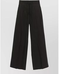 P.A.R.O.S.H. - Relaxed Wide Leg Pants Casual Style - Lyst