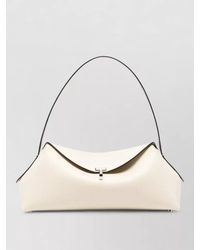 TOTEME - T Lock Leather Shoulder Bag Top Handle - Lyst