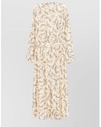 forte_forte - Printed Midi Dress - Lyst