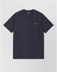 Carhartt - Cotton Logo-Embroidered Relaxed-Fit T-Shirt - Lyst