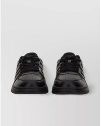 HUGO - Perforated Toe Box Sneaker With Rubber Sole - Lyst