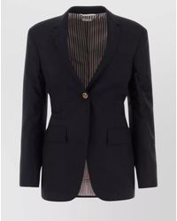 Thom Browne - Wool Single-Breasted Blazer - Lyst