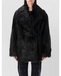 Stand Studio - Katalina Faux Fur Mid Length Coat - Lyst