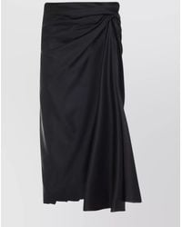 Balenciaga - Draped Skirt - Lyst