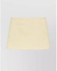 MSGM - Virgin Wool A-Line Skirt - Lyst
