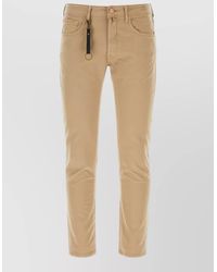 Incotex - Cotton Stretch Straight-Leg Pants - Lyst