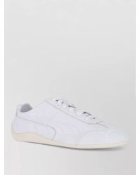 PUMA - Low Profile Sneakers Round Toe Rubber Sole - Lyst