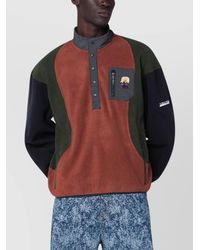 Brain Dead - Fleece Color Block T-Shirt - Lyst