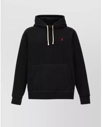 Polo Ralph Lauren - Logo Hoodie With Drawstring Hood And Kangaroo Pocket - Lyst