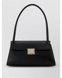 Ami Paris - Mimi Small Leather Shoulder Bag - Lyst