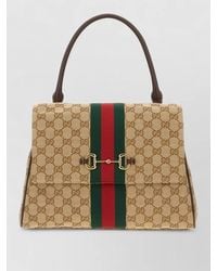 Gucci - Shoulder Bag Structured Silhouette Top Handle - Lyst