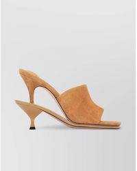 Jacquemus - Leather Single Strap Sandals - Lyst