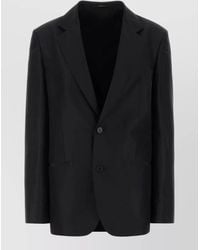 Gucci - Faille Blazer Single Breasted Notch Lapel - Lyst