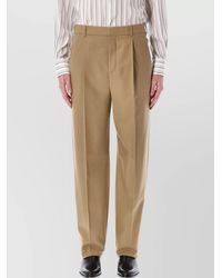 Saint Laurent - Gabardine Pants - Lyst