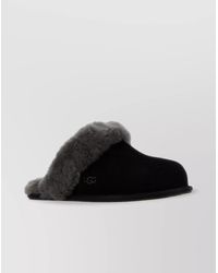 UGG - Shearling-Lined Leather Slippers - Lyst