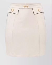 Elisabetta Franchi - High-Rise Mini Skirt - Lyst