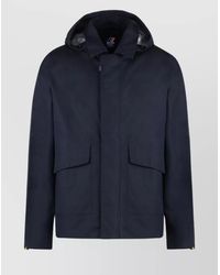K-Way - Linen Blend Jacket - Lyst