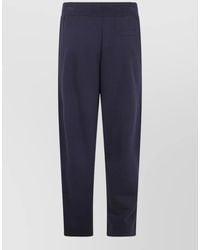 Emporio Armani - Oversized Trousers Featuring Back And Side Pockets - Lyst