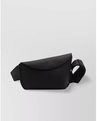 McQueen - Calf Leather T-Bar Sling Shoulder Bag - Lyst