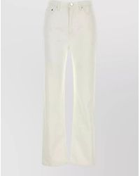 Loulou de Saison - Denim Straight-Leg Jeans - Lyst