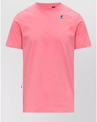 K-Way - Leonide Crew Neck Packable Short Sleeve Top - Lyst