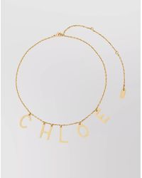 Chloé - Letters Necklace - Lyst